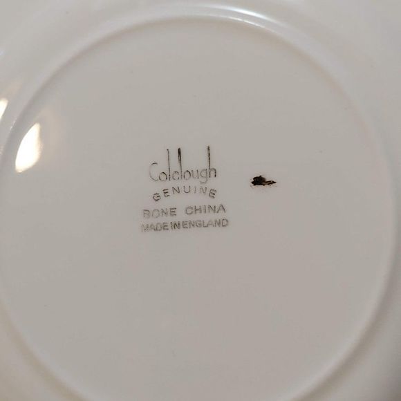 Square Handled Cake Plate by Colclough. - Picture 2 of 4